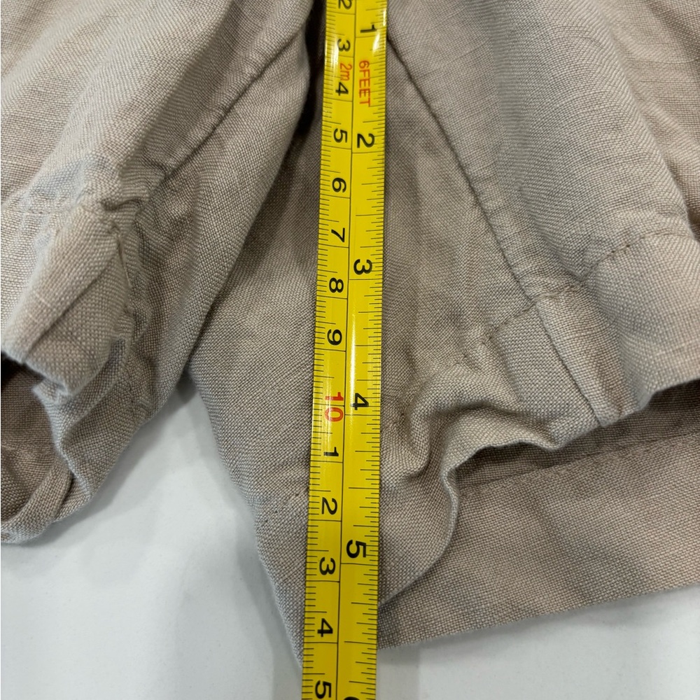 A New Day Tan High Waist Shorts with Elastic Waistband - Picture 5 of 6